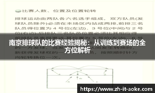 南京排球队的比赛经验揭秘：从训练到赛场的全方位解析